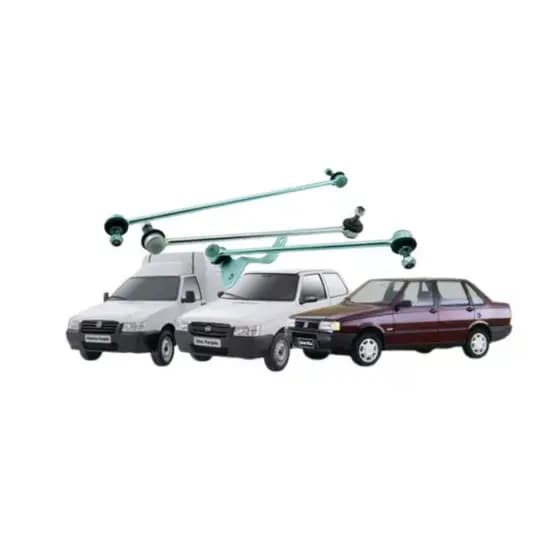 Kit 3 Hastes Trambulador Fiat Uno Fiorino 1.0 1.3 1.5 2000