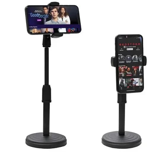 Suporte Tripé Celular Smartphone Mesa Portátil Selfie 360º - suporte celular