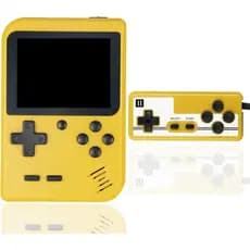 Console de Jogos Portátil, Console de Videogame Retrô Portátil com 500 jogos FC Clássicos, Tela Colorida de 3,0 Polegada