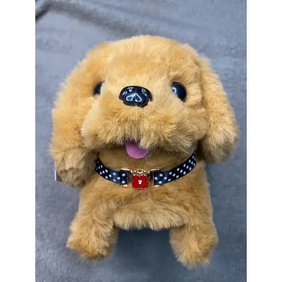 Brinquedo eletrônico para cachorro de pelúcia