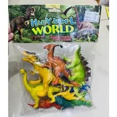 KIT crianças zoológico de borracha macia dinossauro dinossauro inseto animais e plantas criaturas do mar modelo animal brinquedos