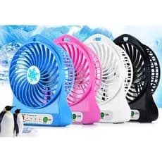 Floco de neve banana led pequeno ventilador usb recarregável alto vento ventilador de mesa portátil