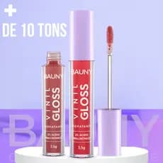 Gloss Vinil Bauny 3,5g Intenso Lábios Hidratados Alta Pigmentação Alta fixação Alta Durabilidade