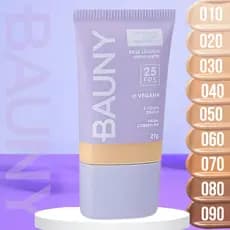 Base Matte Líquida BAUNY Reduz Linhas de Expressão Diminui os Poros