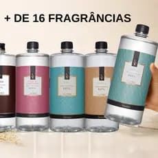 VIA AROMA REFIL ÁGUA PERFUMADA 1 LITRO  | AROMATIZADOR PARA CASA, TECIDOS E AMBIENTES VIA AROMA