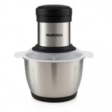 Multiprocessador De Alimentos Elétrico 3l 4 Lâminas Picador Cinza 220v