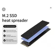 Dissipador de Calor Para SSD NVME e Vídeo Game com Thermal Pad