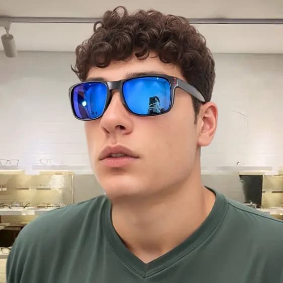 Óculos de Sol Masculino Polarizado Pesca Tendência Proteção UV400