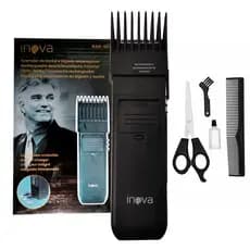 Aparador De Pelos Profissional Barba, Bigode E Cabelos Aparador Sem Fio Recarregável Inova