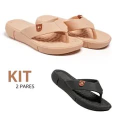 Combo Tamanco Feminino Modal Leve Ortopédico