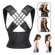Cinta Corretor Postural Magnético Unissex Dor ajusta Postura