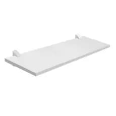 Prateleira MDP 60x30 + Suporte em ABS Branco Brasforma