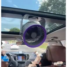 Ventilador De Mesa Portátil Recarregável Ultra Silencioso Para Camping E Viagens Ao Ar Livre