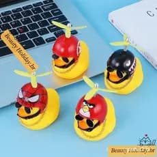 Patos fofos patinho de bicicleta decorando carro moto pato, móveis no carro 。