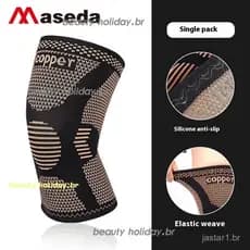 Copperflex Joelheira 3d De Cobre Alívio Das Dores No Joelho