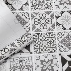 KIT Papel De Parede Adesivo 3D Linho Texturizado 5MX45CM Lavável