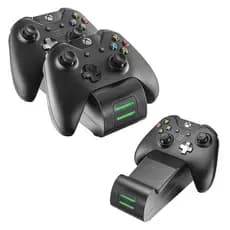 Base Carregador Duplo Dock Charge Xbox One Led