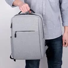 Mochila masculina Para Notebook Moda 18l 15.6 Polegadas Fone de ouvido e USBRadimi Lolita