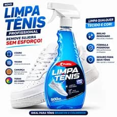 Limpa Tênis À Seco Spray Premium Provita 500ml Remove Sujeira Pesada Calçado Solado Branco Colorido