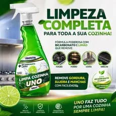 Limpa Cozinha 500ml Desengordurante Espuma Premium Limpa Remove Gordura Forno Fogão Coifa Air Fryer