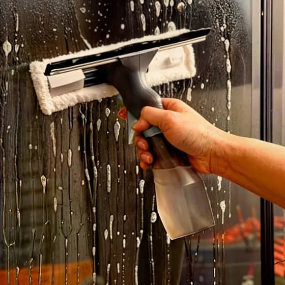 Rodo Spray Limpa E Seca Vidros 3 Em 1 250ml Multiuso Limpador - Nobre