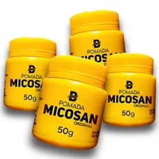 kit Pomada Micosan Mikoziu 50g Original - Para Micoses e Clareador de Manchas