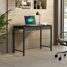 Mesa Aparador Escritório Escrivaninha para Estudos Home Office Estilo Industrial 76cm