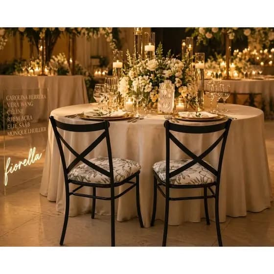Kit 2 Cadeiras de Cozinha Industrial Estofadas Aço Preto Encosto X Catrina Decorlidi