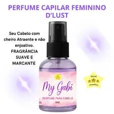 Perfume Cabelo D'Lust Fragrância Excelente Feminino