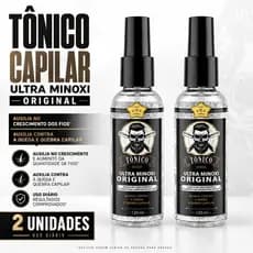 2un Tônico Ultra Barba e Cabelo D'Lust 120ml