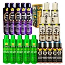 Kit Barbearia 20un - 10 Tonicos e 10 shampoos Profissional Barbeiro