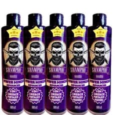 Kit 5 Shampoo Fortalecedor 250ml D'Lust