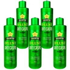 Combo 5x Shampoo Anticaspa D'Lust 250ml