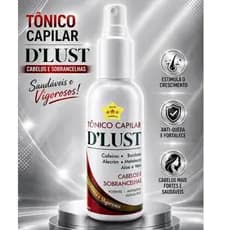 Tônico Capilar Feminino D'Lust Crescimento Cabelo e Sobrancelha