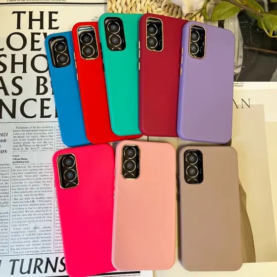 Para SAMSUNG NOTE 20 20 ULTRA S20FE S21FE S23 FE 5G F14 5G Alta qualidade Capa de telefone à prova de quedas de silicone