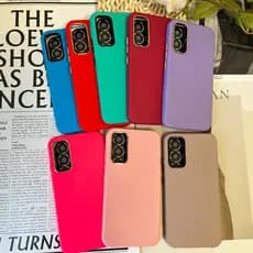 Para SAMSUNG NOTE 20 20 ULTRA S20FE S21FE S23 FE 5G F14 5G Alta qualidade Capa de telefone à prova de quedas de silicone