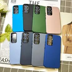 Para SAMSUNG A25 5G A30S A50 A50S A31 A32 4G A33 5G A34 5G A54 Capa de telefone à prova de quedas de silicone