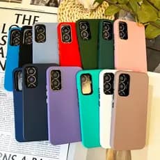 Para SAM M62 F62 S22 S22PLUS S23 ULTRA S23 S23 PLUS Alta qualidade Capa de telefone à prova de quedas de silicone