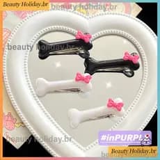 2 Peças design De Osso De Cachorro Feminino Moda Criativo Pop hairpin Menina Charme Bonito Acessórios Para Modelar O Cab