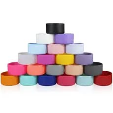7.5cm/8cm/8.5cm/9cm Garrafa de Água Botas de Silicone Antiderrapantes Anti-queda Sem BPA