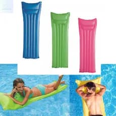 Kit Casal 2 Boias Colchão Inflável Bronzeador Piscina 183x69cm Flutuante para Criança e Adulto