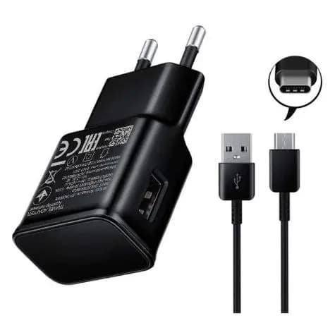 Carregador Tipo C Turbo Original para Galaxy A20 A22 A31 A32 A50 A53 S8 S20 S22 M31 M51 A70 Anatel