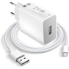 Carregador Turbo Micro Usb V8 Compatível com Xiaomi Redmi 12C Redmi 5 Redmi 6 Note 5 6 Pro Redmi 7A