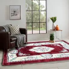 Tapete Sala Estampado 3d 200 cm x 140 cm Veludo Toque Macio
