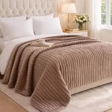 Cobertor Casal Queen Grosso Macio Felpudo Manta Fleece Luxo Queen Londres Alphaville Hiper Macio
