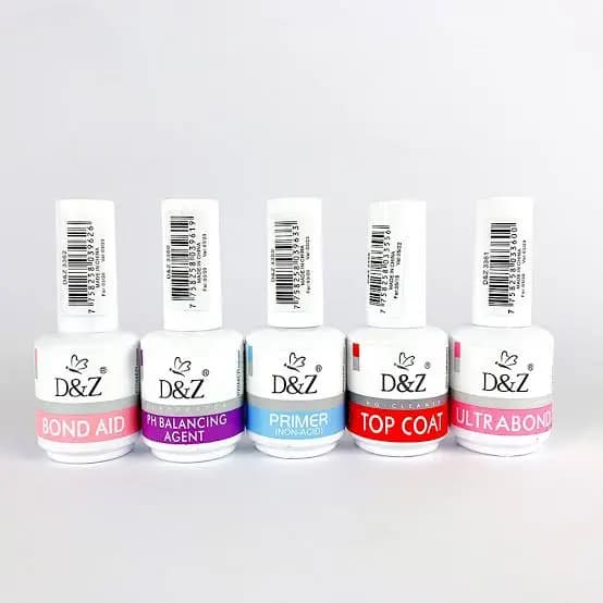 Preparadores Para Alongamento de Unha Top Coat Primer Ph Balancing Ultrabond 15ml D&Z