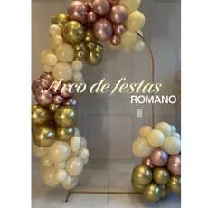 Painel Romano Suporte Estrutura Arco Desmontável 2x1 Para Decoração De Festas E Eventos