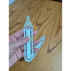 kit com 2 Marcador de Página Decorativo Impressão 3D Nossa Senhora aparecida