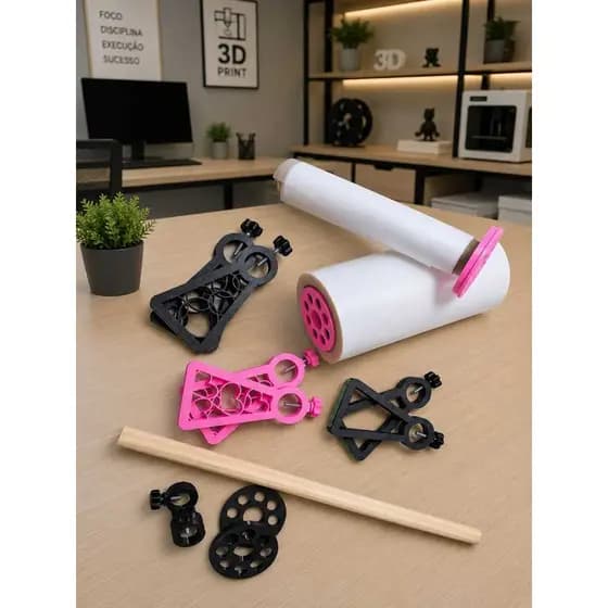 Suporte de bopp para laminadora compatível com várias marcas,  3 modelos disponíveis.