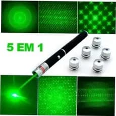 Caneta Laser Verde Forte Alcance Recarregável